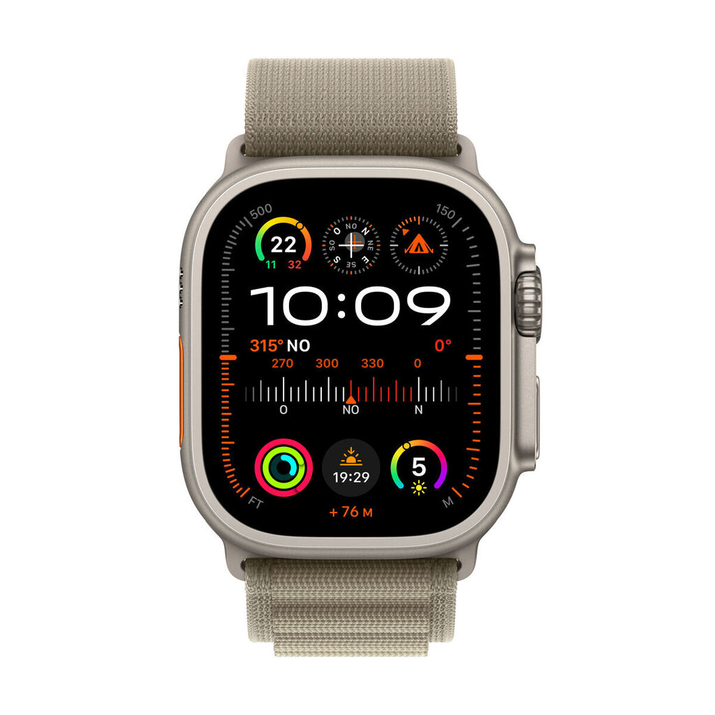 Apple Watch Ultra 2 Olive Alpine Loop kaina ir informacija | Išmanieji laikrodžiai (smartwatch) | pigu.lt