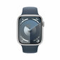 Apple Watch Series 9 45mm Silver Aluminum/Storm Blue Sport Band kaina ir informacija | Išmanieji laikrodžiai (smartwatch) | pigu.lt