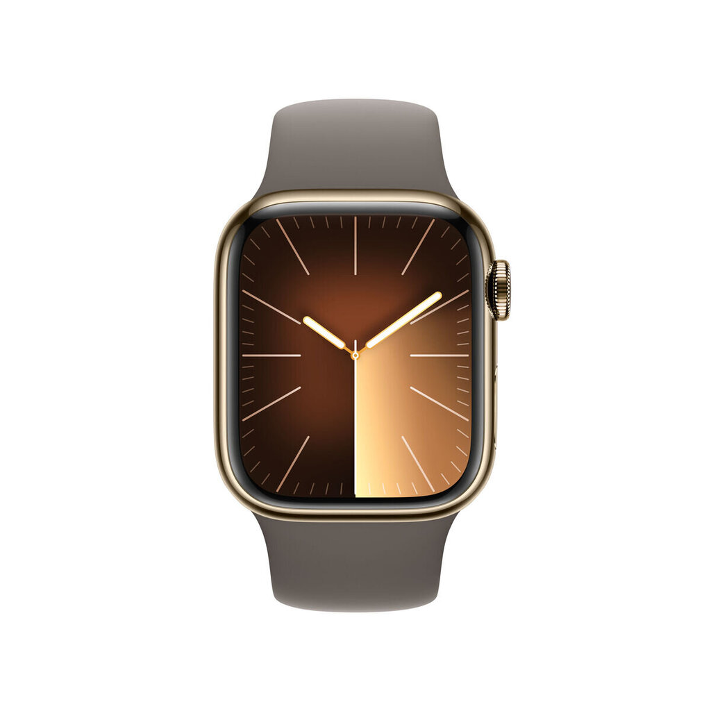 Apple Watch Series 9 MRJ63QL/A Brown Golden kaina ir informacija | Išmanieji laikrodžiai (smartwatch) | pigu.lt