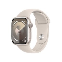 Apple Watch Series 9 41mm Starlight Aluminum/Starlight Sport Band kaina ir informacija | Išmanieji laikrodžiai (smartwatch) | pigu.lt