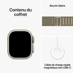 Apple Watch Ultra 2 Olive Alpine Loop цена и информация | Смарт-часы (smartwatch) | pigu.lt