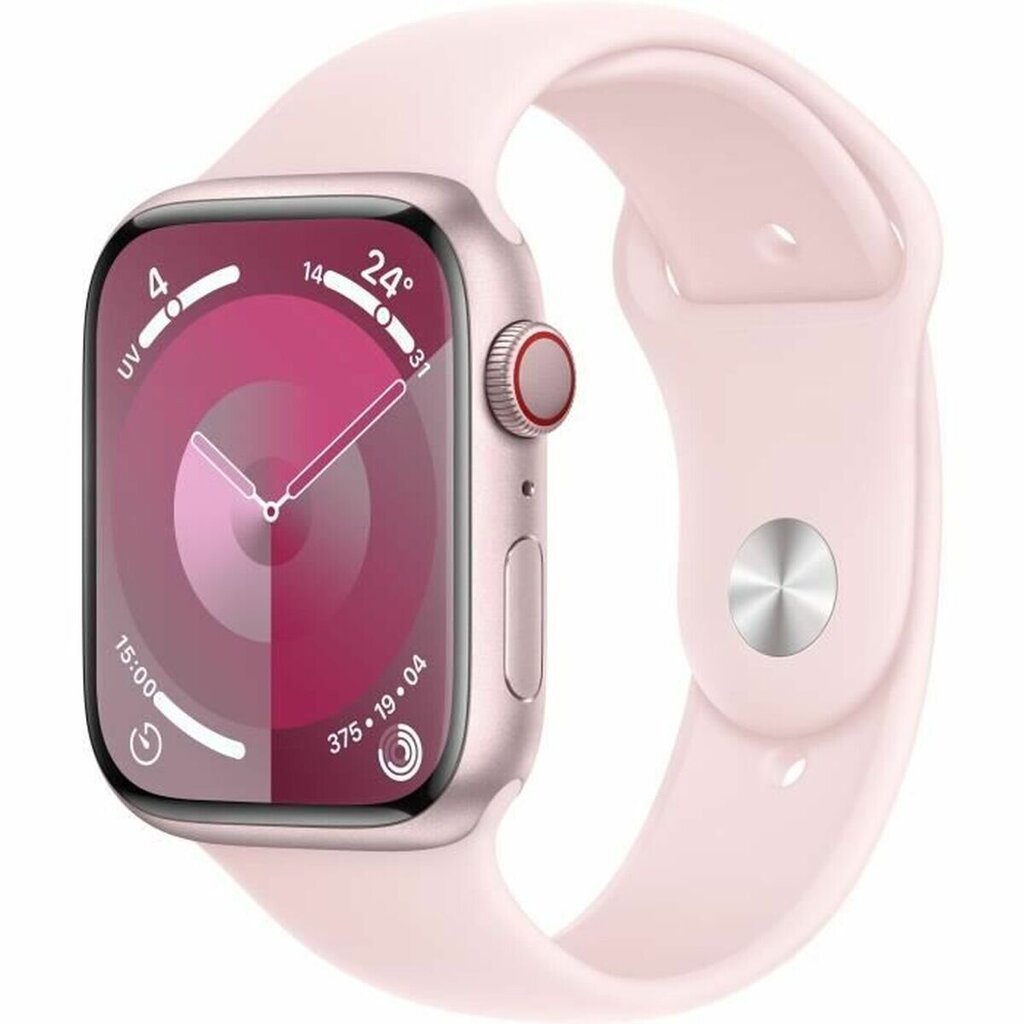 Apple Watch Series 9 45mm Pink Aluminum/Light Pink Sport Band цена и информация | Išmanieji laikrodžiai (smartwatch) | pigu.lt