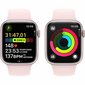 Apple Watch Series 9 45mm Pink Aluminum/Light Pink Sport Band kaina ir informacija | Išmanieji laikrodžiai (smartwatch) | pigu.lt