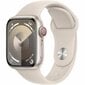Apple Watch Series 9 41mm Starlight Aluminum/Starlight Sport Band kaina ir informacija | Išmanieji laikrodžiai (smartwatch) | pigu.lt
