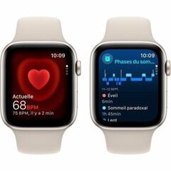 Apple Watch SE MRGX3QF/A Starlight цена и информация | Смарт-часы (smartwatch) | pigu.lt