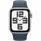 Apple Watch SE 40mm Sport Band Silver/Storm Blue kaina ir informacija | Išmanieji laikrodžiai (smartwatch) | pigu.lt