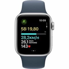 Apple SE blue silver 40 mm S7193141 цена и информация | Смарт-часы (smartwatch) | pigu.lt
