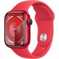 Apple Watch Series 9 41mm Red Aluminum/Red Sport Band цена и информация | Išmanieji laikrodžiai (smartwatch) | pigu.lt