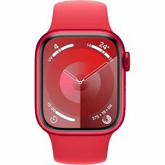 Apple Watch Series 9 GPS 41mm (PRODUCT)RED Aluminium Case with (PRODUCT)RED Sport Band - M/L MRXH3ET/A цена и информация | Смарт-часы (smartwatch) | pigu.lt