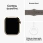 Apple Watch Series 9 41mm Gold Stainless Steel/Clay Sport Band цена и информация | Išmanieji laikrodžiai (smartwatch) | pigu.lt