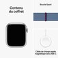 Apple Series 9 41 mm blue silver S7193087 kaina ir informacija | Išmanieji laikrodžiai (smartwatch) | pigu.lt