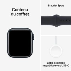 Apple Watch SE MRGA3QF/A Midnight цена и информация | Смарт-часы (smartwatch) | pigu.lt