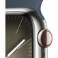 Apple Watch Series 9 41mm Silver Stainless Steel/Storm Blue Sport Band цена и информация | Išmanieji laikrodžiai (smartwatch) | pigu.lt