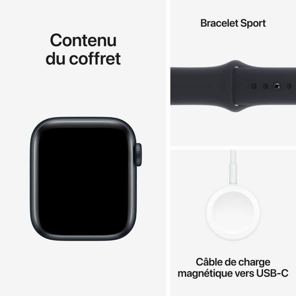 Apple Watch SE MR9Y3QF/A Midnight kaina ir informacija | Išmanieji laikrodžiai (smartwatch) | pigu.lt