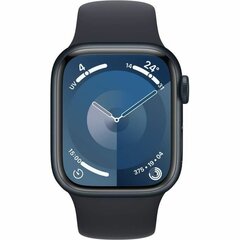 Apple Watch Series 9 41mm Midnight Aluminum/Midnight Sport Band цена и информация | Смарт-часы (smartwatch) | pigu.lt