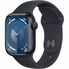 Apple Watch Series 9 41mm Midnight Aluminum/Midnight Sport Band цена и информация | Смарт-часы (smartwatch) | pigu.lt