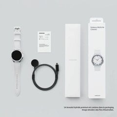 Galaxy Watch6 Classic Silver цена и информация | Смарт-часы (smartwatch) | pigu.lt