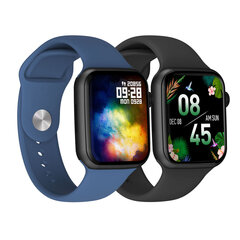 DCU Colorful 2 Black + Blue Navy kaina ir informacija | Išmanieji laikrodžiai (smartwatch) | pigu.lt