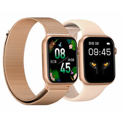 DCU Colorful 2 Pink + Metal kaina ir informacija | Išmanieji laikrodžiai (smartwatch) | pigu.lt
