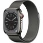 Apple Watch Series 8 41mm Graphite Stainless Steel/Graphite Milanese Loop kaina ir informacija | Išmanieji laikrodžiai (smartwatch) | pigu.lt