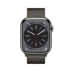 Apple Watch Series 8 45 mm black S7818356 kaina ir informacija | Išmanieji laikrodžiai (smartwatch) | pigu.lt