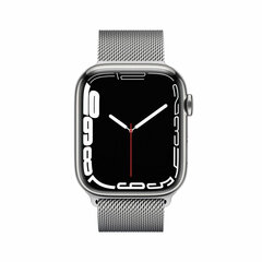 Apple Watch Series 7 silver S7809266 kaina ir informacija | Išmanieji laikrodžiai (smartwatch) | pigu.lt