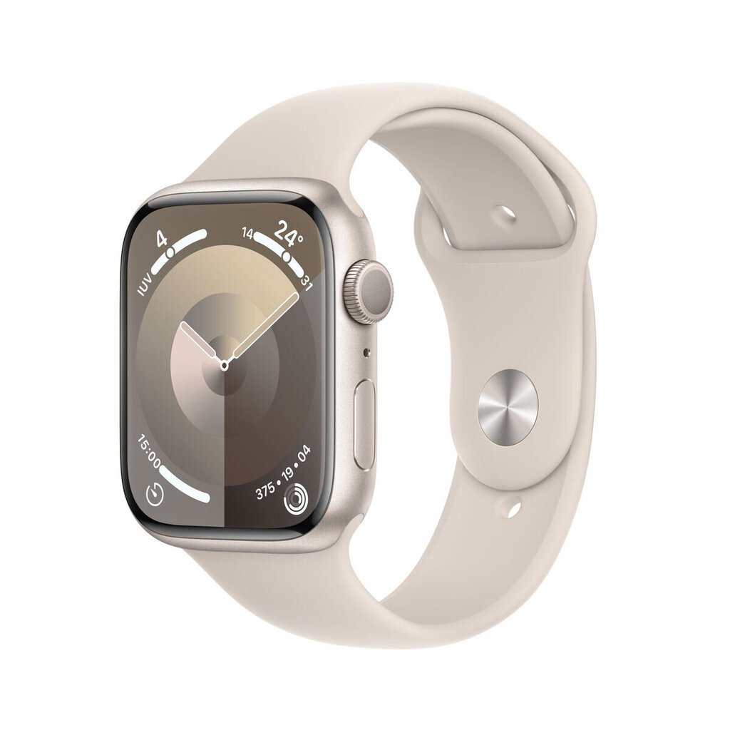 Apple Watch Series 9 45 mm beige S7798503 цена и информация | Išmanieji laikrodžiai (smartwatch) | pigu.lt