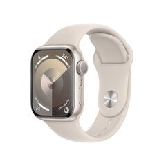 Apple Watch Series 9 MR8T3QL/A Starlight цена и информация | Смарт-часы (smartwatch) | pigu.lt