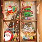 Kalėdų dekoracijos vandeniui atsparūs lipdukai ant langų 18vnt kaina ir informacija | Kalėdinės dekoracijos | pigu.lt