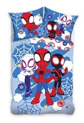 Детский комплект постельного белья Spiderman 150x210+50x60cm, 2 части  цена и информация | Детское постельное бельё | pigu.lt