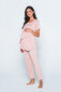Pižama nėščiosioms Cool Mama, rožinė kaina ir informacija | Naktiniai, pižamos moterims | pigu.lt