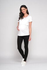 Marškinėliai nėščiosioms Cool Mama, balti цена и информация | Женские футболки | pigu.lt