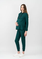 Kelnės nėščiosioms Cool Mama, žalios kaina ir informacija | Kelnės moterims | pigu.lt