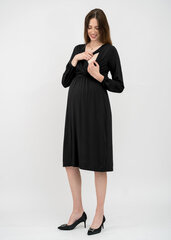 Suknelė nėščiosioms Cool Mama, juoda цена и информация | Платья | pigu.lt
