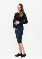Džemperis nėščiosioms Cool Mama, juodas kaina ir informacija | Džemperiai moterims | pigu.lt