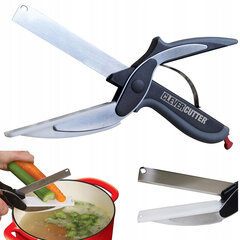 Virtuvinės žirklės su pjaustymo lentelė, 1 vnt. kaina ir informacija | Virtuvės įrankiai | pigu.lt