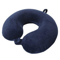 Kelioninė pagalvėlė su miego kauke, mėlyna kaina ir informacija | Autokėdučių priedai | pigu.lt