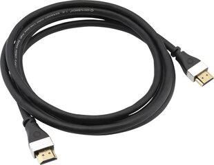 Кабель Oehlbach UHS HDMI 2.1, 3,0 м, черный Select Video Link цена и информация | Кабели и провода | pigu.lt