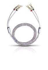 Акустический кабель Oehlbach Twinmix Два комплекта кабелей с наконечником 2x3,0 м цена и информация | Кабели и провода | pigu.lt