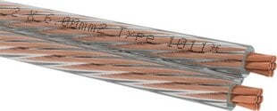 Акустический кабель Oehlbach Speaker Wire 60 LS-кабель 2x6 мм² 6 м, прозрачный цена и информация | Кабели и провода | pigu.lt