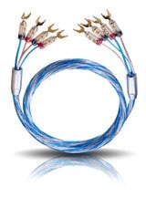 Акустический кабель Oehlbach Bi Tech 4 2 x 2,0 м, 4->4 наконечника цена и информация | Кабели и провода | pigu.lt