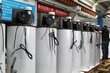 Vandens šildytuvas su įmontuotu oras/vanduo šilumos siurbliu Elix Hybrid SR200 kaina ir informacija | Vandens šildytuvai | pigu.lt