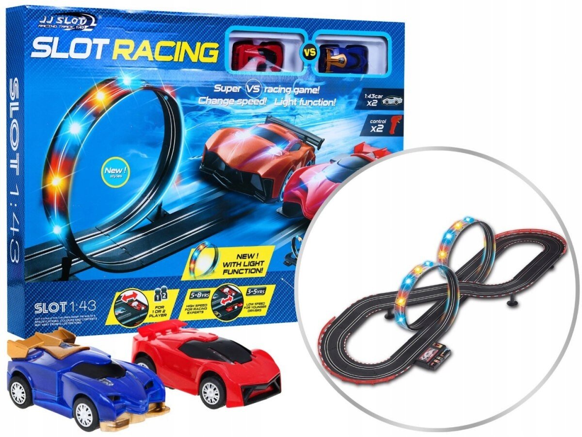 Automobilių lenktynių trasa kaina ir informacija | Žaislai berniukams | pigu.lt