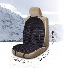 Šildantis sėdynės užtiesalas Carry, 12 V kaina ir informacija | Automobilių 12V el. priedai | pigu.lt