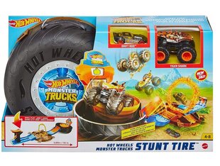 Rinkinys Tire - Stunt Arena Hot Wheels цена и информация | Игрушки для мальчиков | pigu.lt