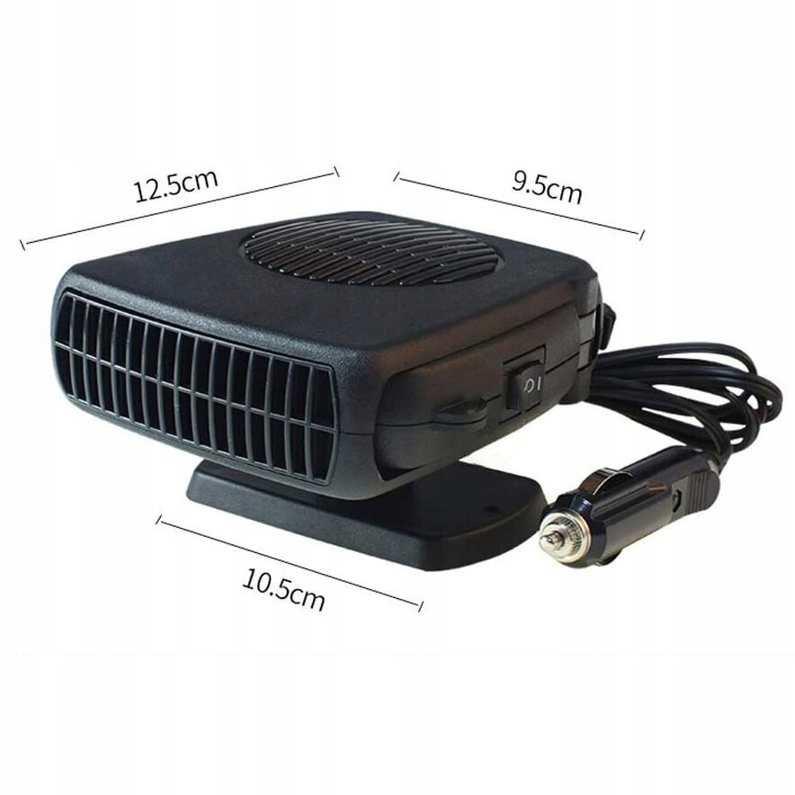 Automobilinis šildytuvas NCRealher N360, 12,5 x 10,5 cm kaina ir informacija | Automobilių 12V el. priedai | pigu.lt