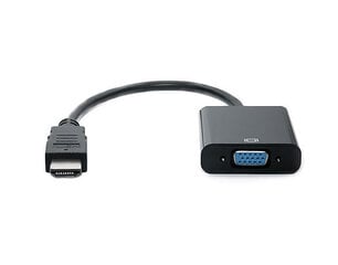 Adapteris Hdmi-Vga, Real-El kaina ir informacija | Adapteriai, USB šakotuvai | pigu.lt