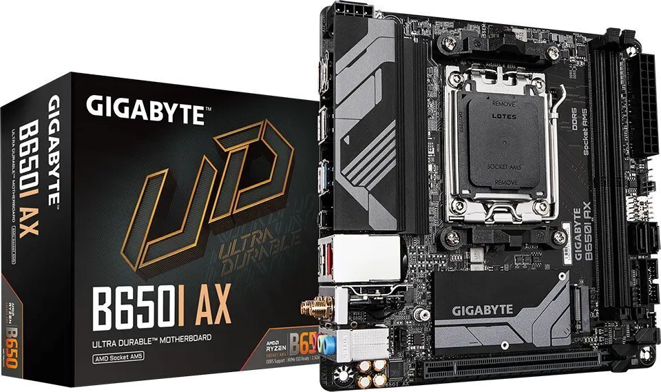 Gigabyte B650I AX kaina ir informacija | Pagrindinės plokštės | pigu.lt