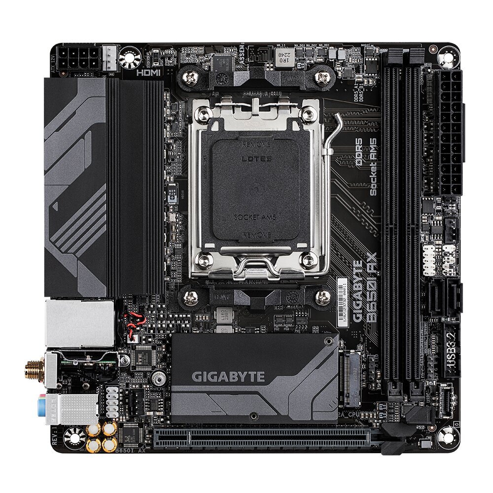 Gigabyte B650I AX kaina ir informacija | Pagrindinės plokštės | pigu.lt