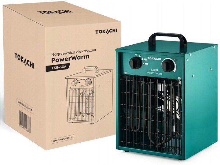 Elektrinis šildytuvas Tokachi 3.3 kW kaina ir informacija | Šildytuvai | pigu.lt